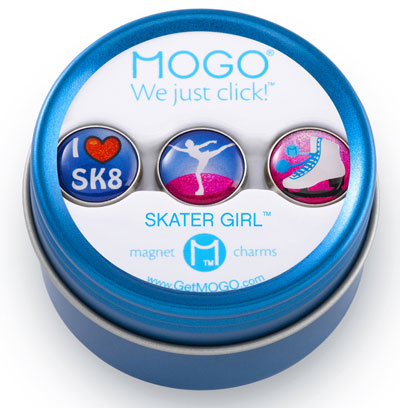 MOGO Magnet Charms - Skater Girl